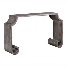  24672 - Agathon Stone Gray Console Table